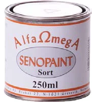 Fåvne SENOPAINT 1/4 BOX, SORT 700° C 2,5dl