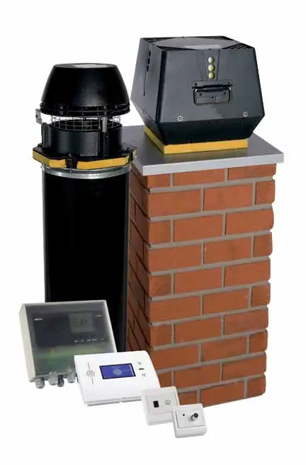 Exodraft Firkantet Flens FR3 Til Stålpipe 395x395mm - Billede 2