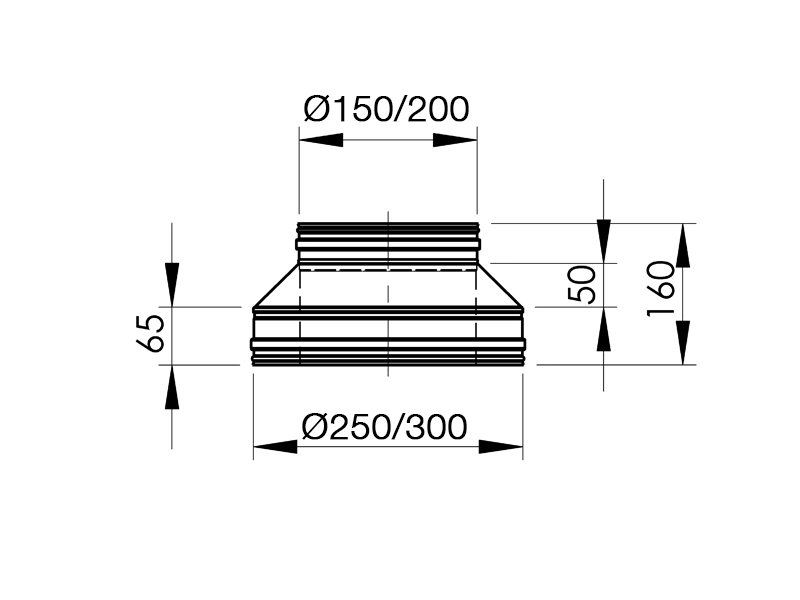 Vilpra Pipeavslutning Ø200 / UØ300 - Billede 4
