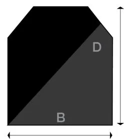 Fåvne Underlagsplate A Emalje Sort/Grå B75xD90