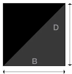 Fåvne Underlagsplate B Emalje Sort/Grå