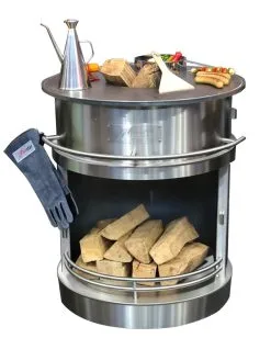 Firestar BBQ-ring Grillbord M/stekeplate