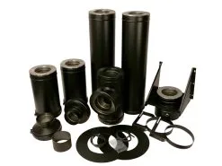 Gram Stålpipe (A) Ø200 L450 Cm