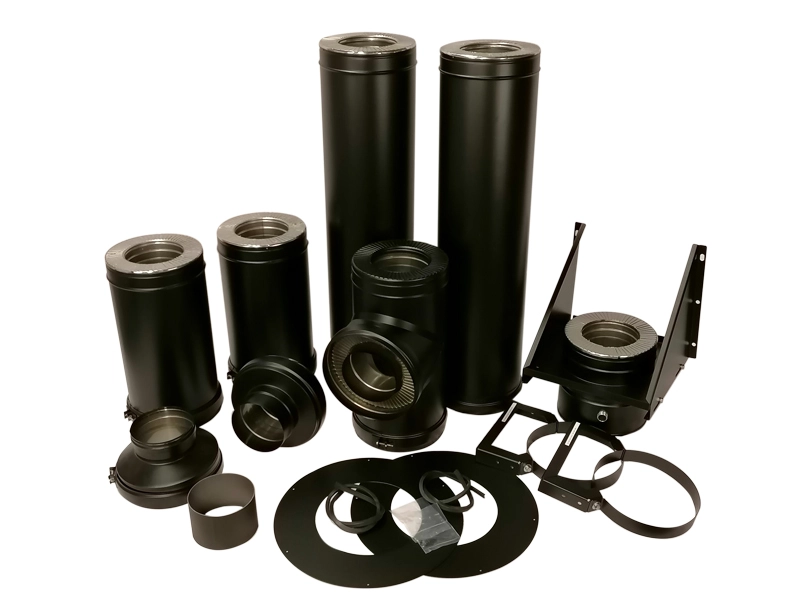 Gram Stålpipe (A) Ø200 L500 Cm