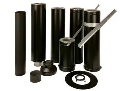 Gram Stålpipe (B) Ø150 L500 Cm Uiso/iso (150/350) TS