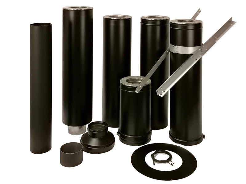 Gram Stålpipe (B) Friskluft Ø150 L500 Cm TS