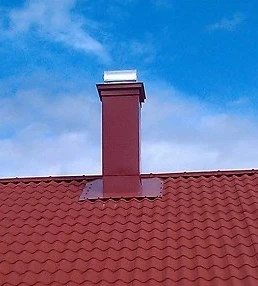 Varmehandel AS FIRKANTBESLAG SPESIALTILPASSET STÅLPIPE - Billede 2