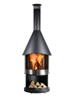 Firestar DN 800 Classic Swing (Ø80) M/glassdør