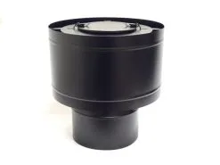 Firestar Stålpipehette M/vindavviser Ø150