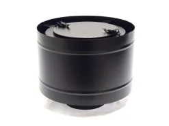 Firestar Stålpipehette M/vindavviser Ø200