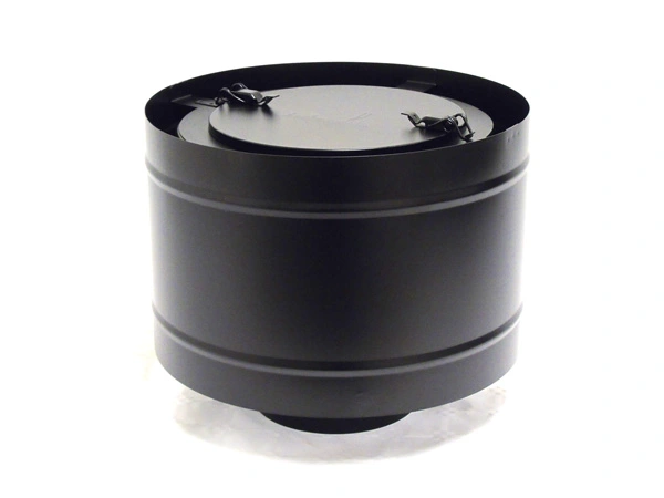 Firestar Stålpipehette M/vindavviser Ø200