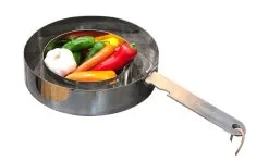 Firestar BBQ-ringer (2 Deler) Rustfritt Stål