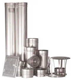 Beckmann Kpl. Pipeforing 500 Cm Stål Ø150 M/1 Uttak