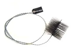 Varmehandel AS Rensebørste Ø125 M/stålbørstehode, 1.5 M Lang