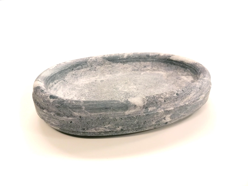 Norsk Kleber Fat I Kleberstein 24x17x5 Cm