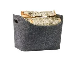 Fåvne Vedkurv, Grå Filt