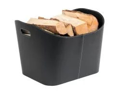 Fåvne Vedkurv, Sort Kunstlær